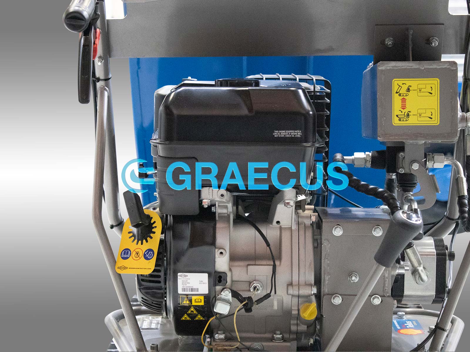 D500H | Graecus | Ντάμπερ ερπυστριοφόρο με υδραυλική ανατροπή 