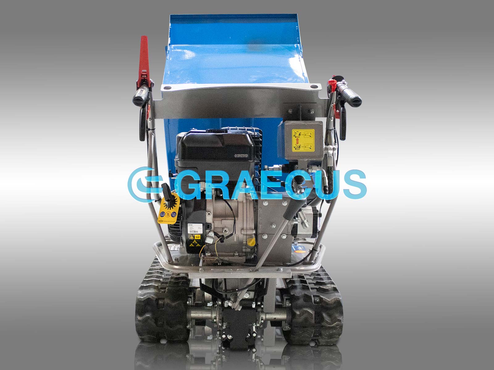 D500H | Graecus | Ντάμπερ ερπυστριοφόρο με υδραυλική ανατροπή 