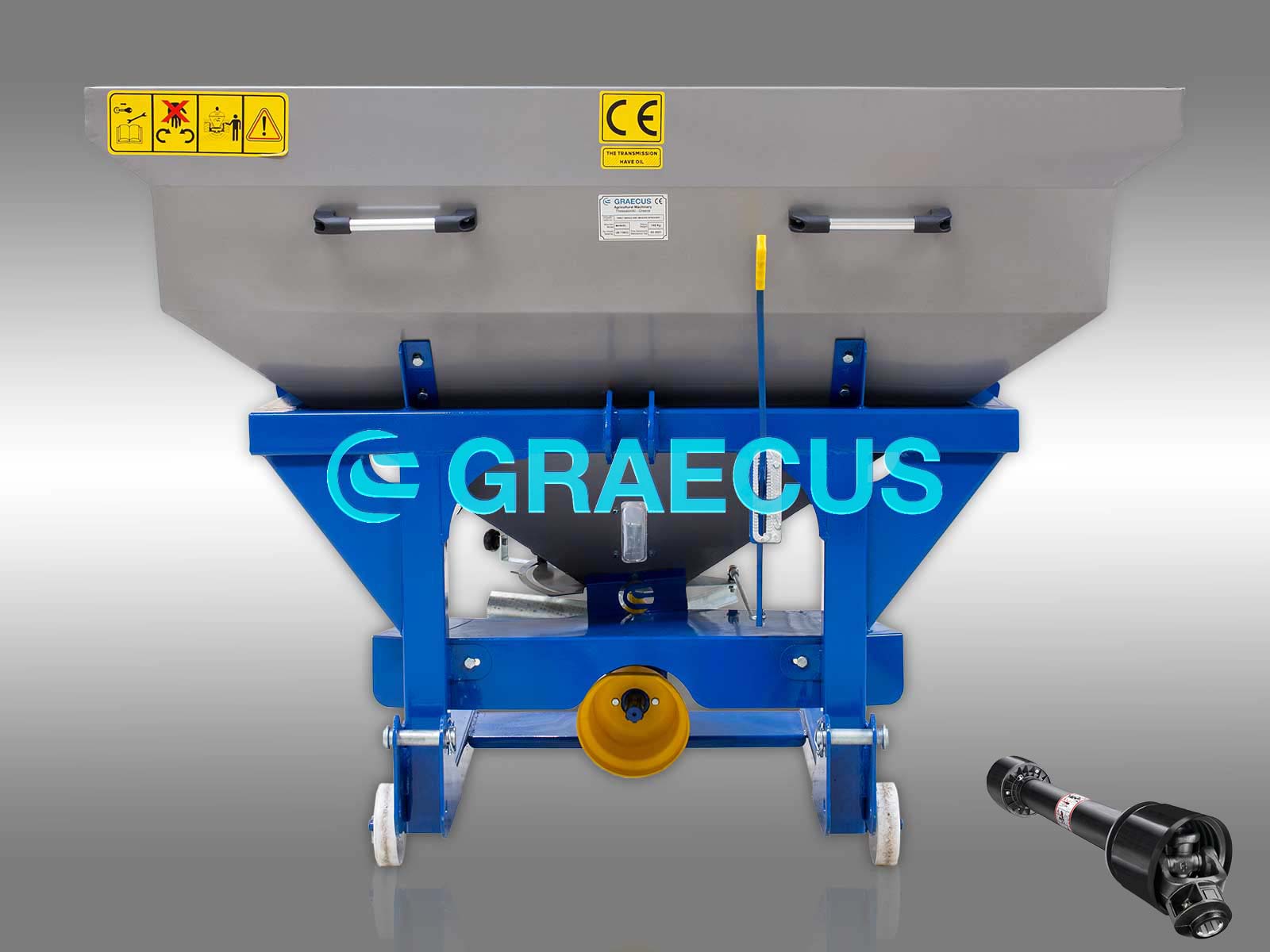 L1000M | Graecus | Λιπασματοδιανομέας 