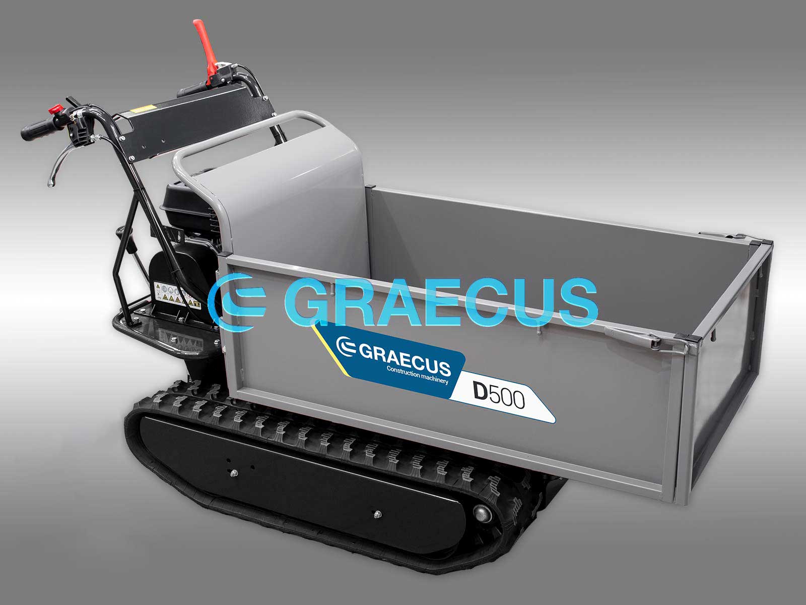 D500 | Graecus | Νταμπερ ερπυστριοφόρο με μηχανική ανατροπή 