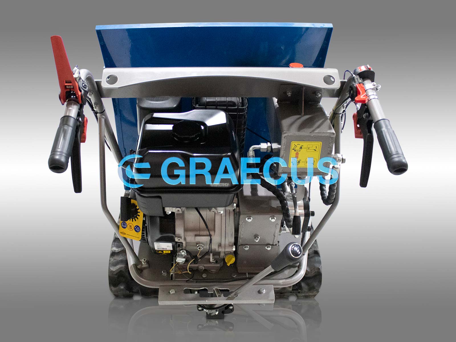 D500H | Graecus | Ντάμπερ ερπυστριοφόρο με υδραυλική ανατροπή 