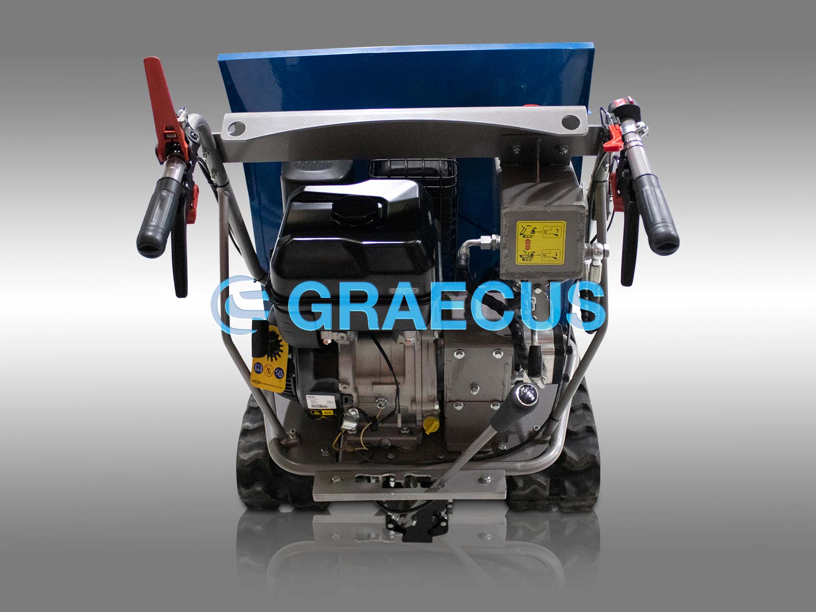 D500H | Graecus | Ντάμπερ ερπυστριοφόρο με υδραυλική ανατροπή 