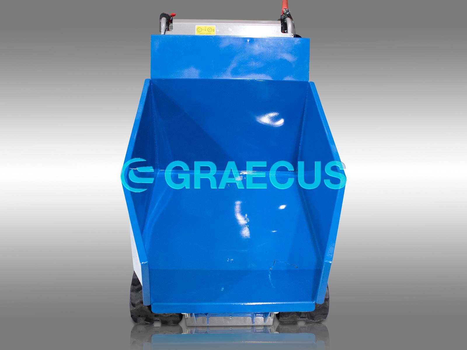 D500H | Graecus | Ντάμπερ ερπυστριοφόρο με υδραυλική ανατροπή 