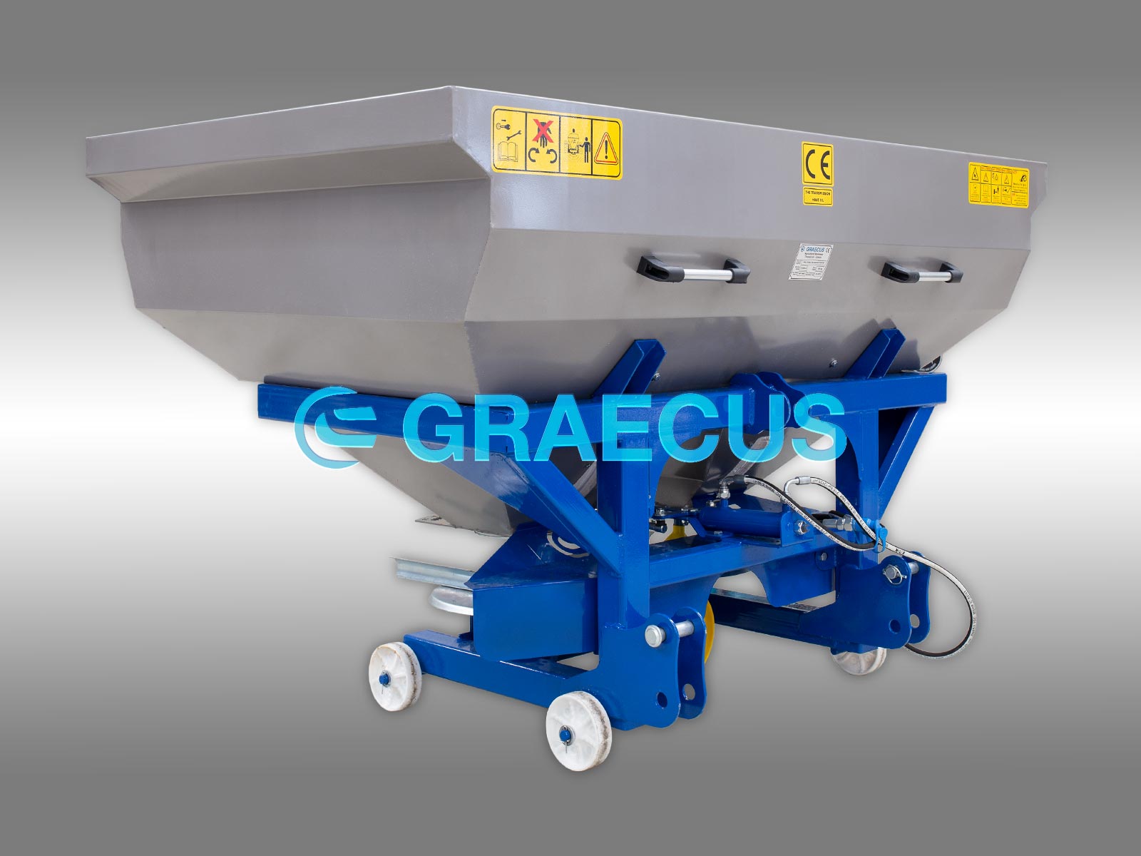 2L1000H | Graecus | Λιπασματοδιανομέας υδραυλικός με διπλή φτερωτή 