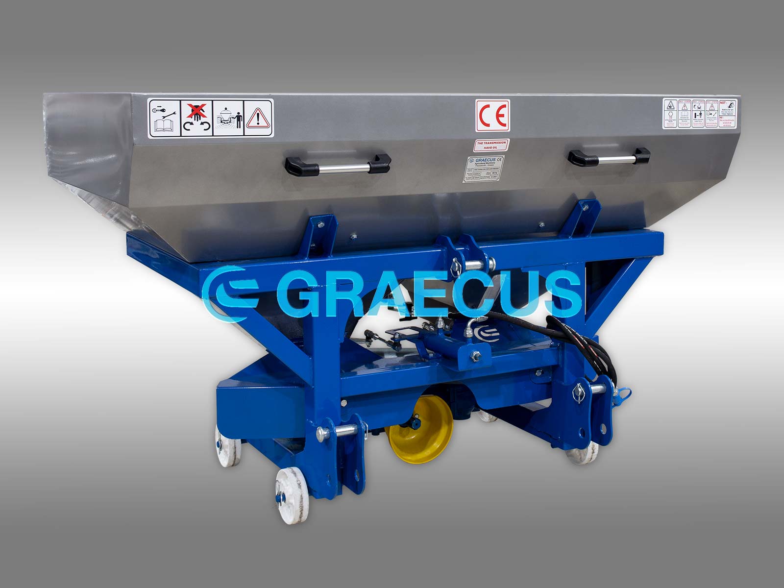 2L800H | Graecus | Λιπασματοδιανομέας με διπλή φτερωτή 