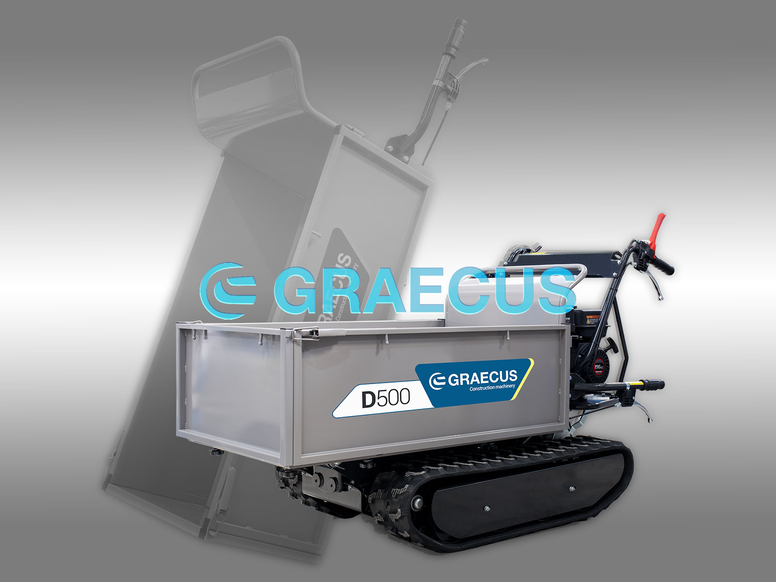 D500 | Graecus | Νταμπερ ερπυστριοφόρο με μηχανική ανατροπή 