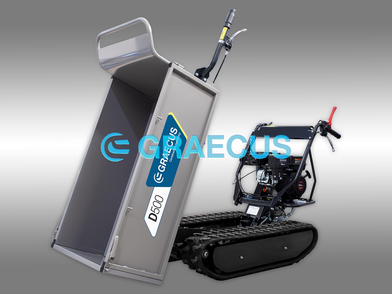 D500 | Graecus | Νταμπερ ερπυστριοφόρο με μηχανική ανατροπή 