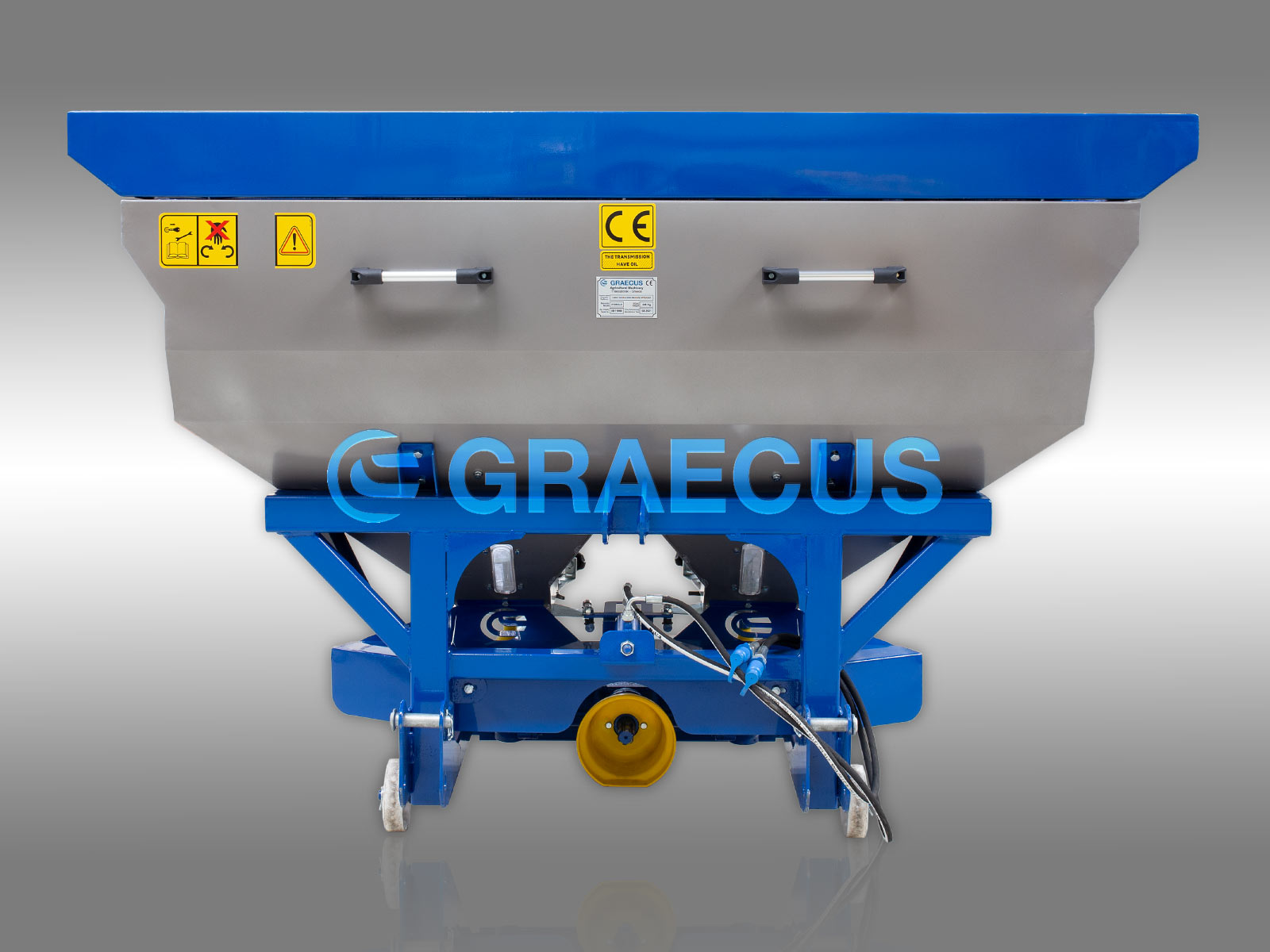 2L1500H | Graecus | Λιπασματοδιανομέας υδραυλικός με διπλή φτερωτή 