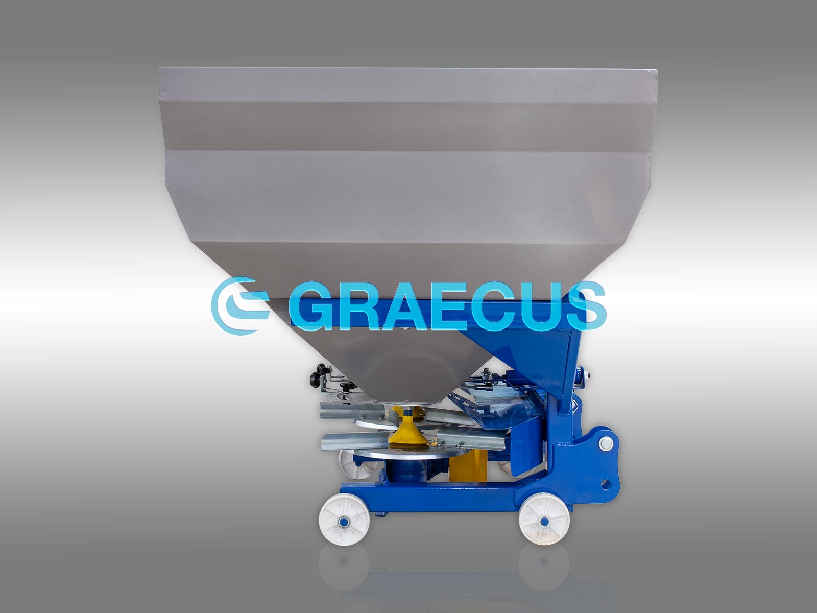 2L1200H | Graecus | Λιπασματοδιανομέας υδραυλικός με διπλή φτερωτή 