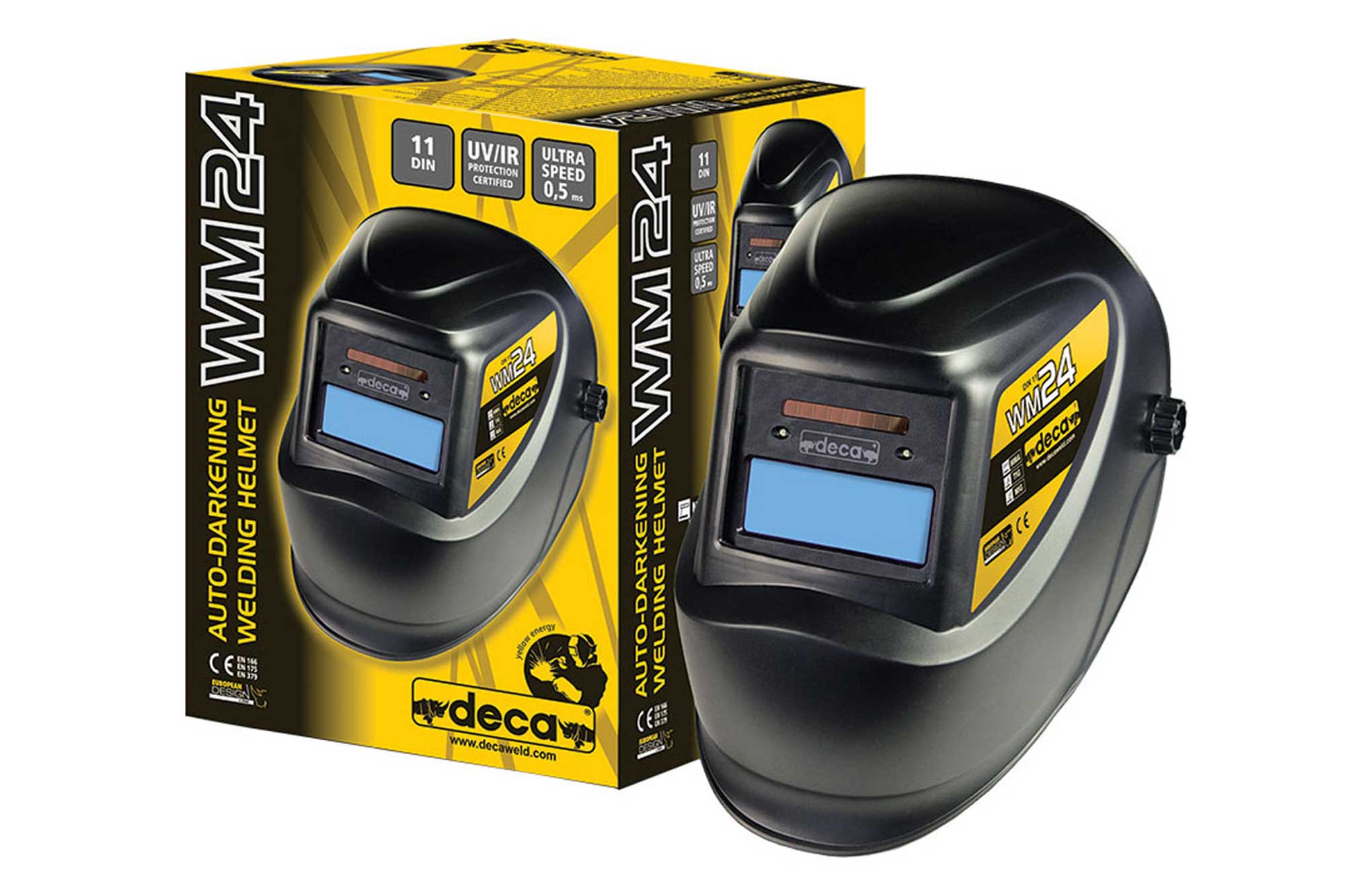WM24 | DECA | Αυτόματη Ηλεκτρονική Μάσκα Ηλεκτροσυγκόλλησης 
