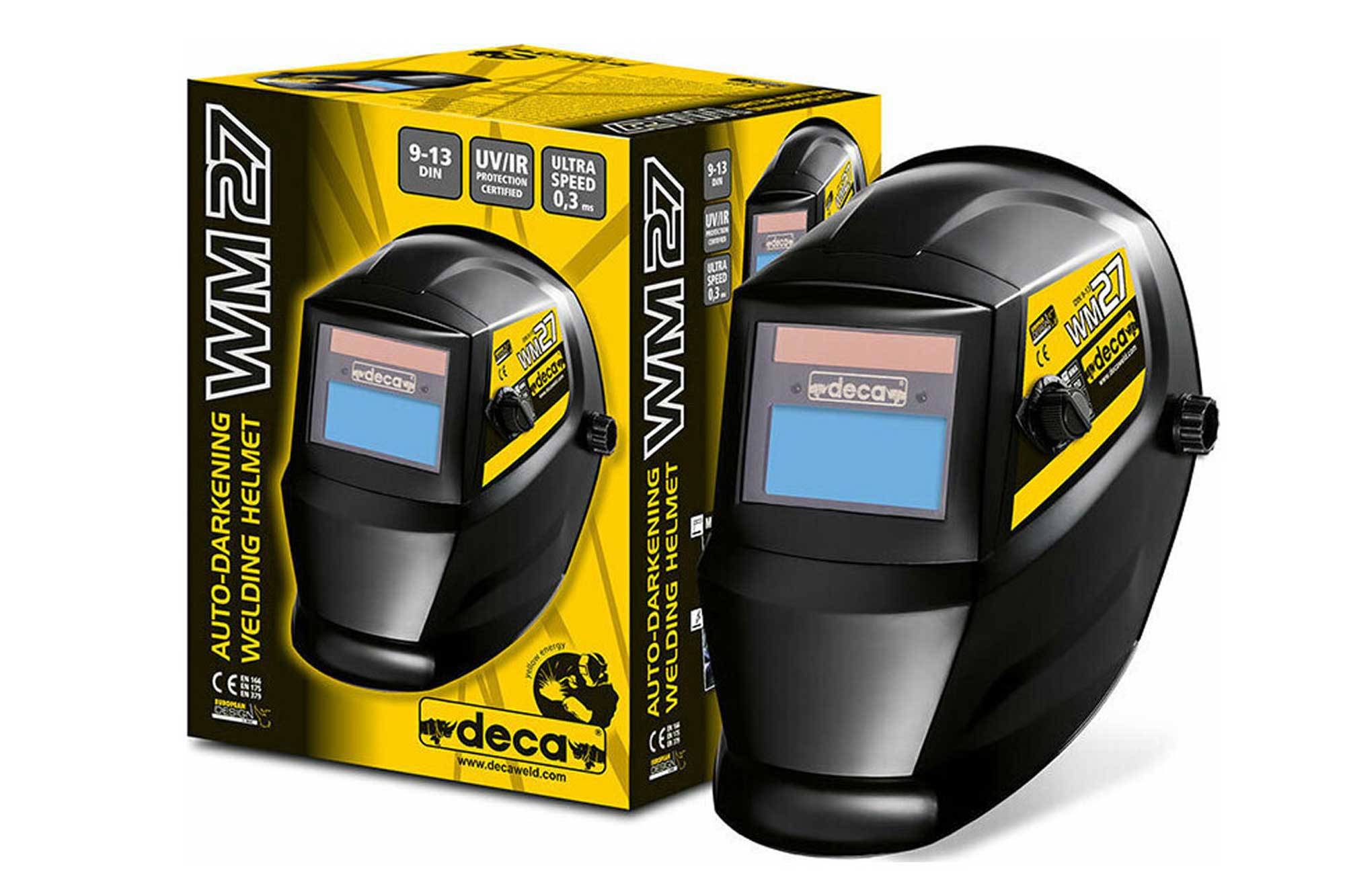 WM27 | DECA | Αυτόματη Ηλεκτρονική Μάσκα Ηλεκτροσυγκόλλησης 