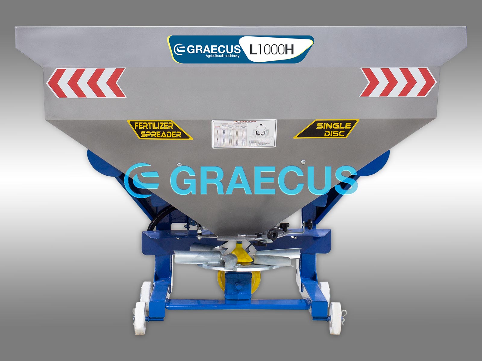 L1000H | Graecus | Λιπασματοδιανομέας 