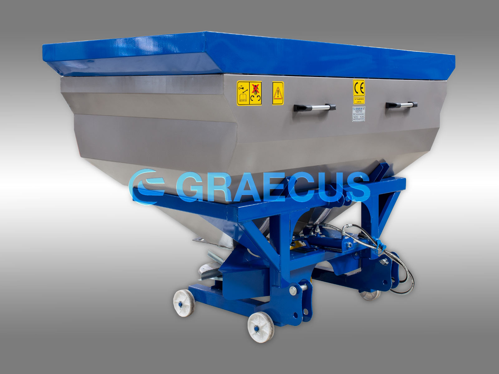 2L1500H | Graecus | Λιπασματοδιανομέας υδραυλικός με διπλή φτερωτή 