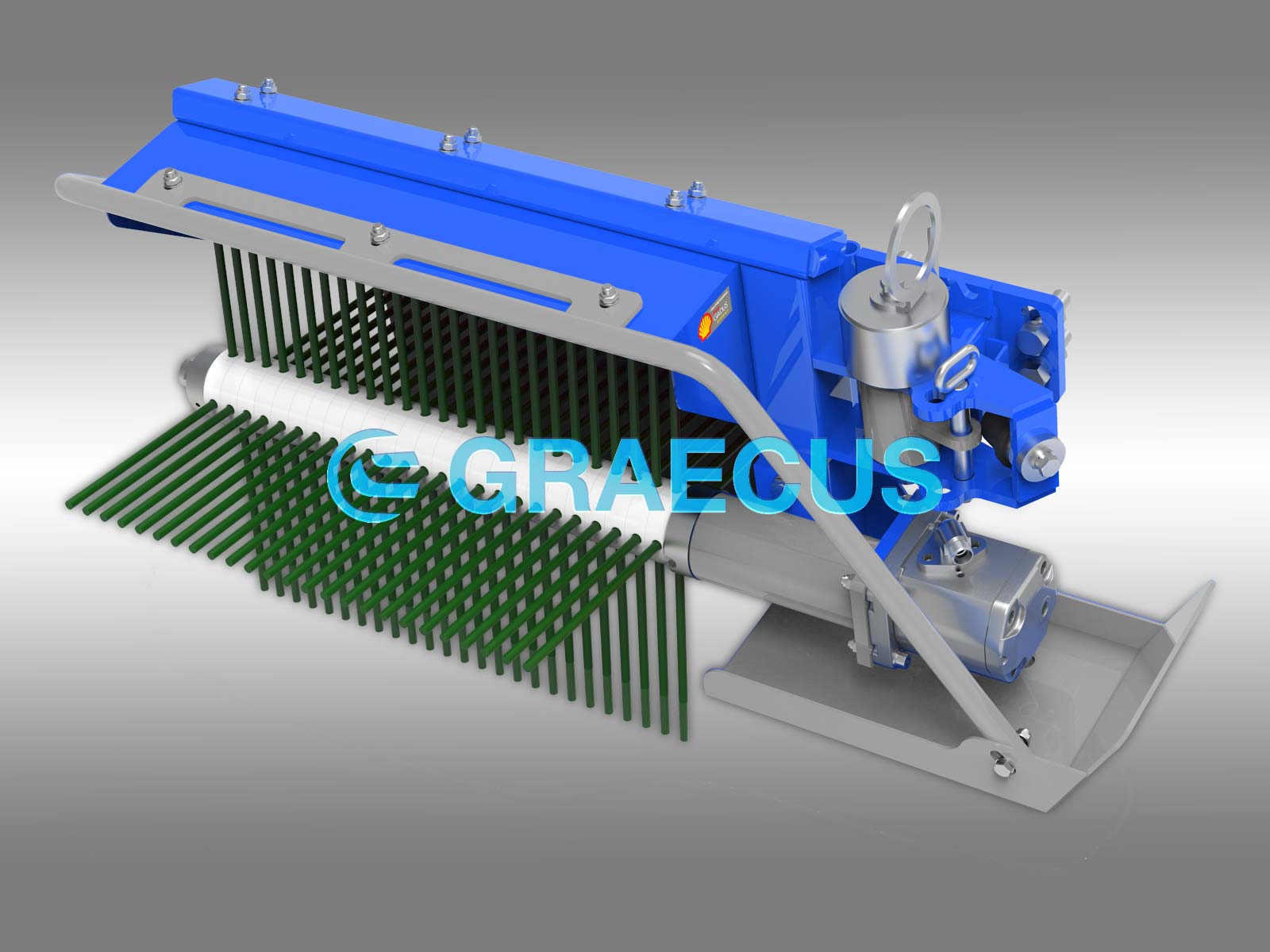 CHIMERA MESINEZA60-R | Graecus | Δεξιά υδραυλική μεσινέζα με ρυθμιζόμενης ευαισθησίας ελατήριο επαναφοράς