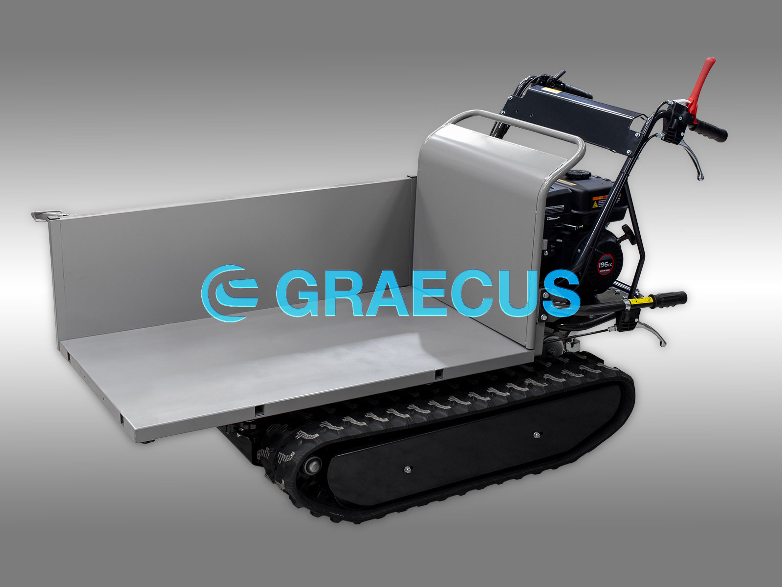 D500 | Graecus | Νταμπερ ερπυστριοφόρο με μηχανική ανατροπή 