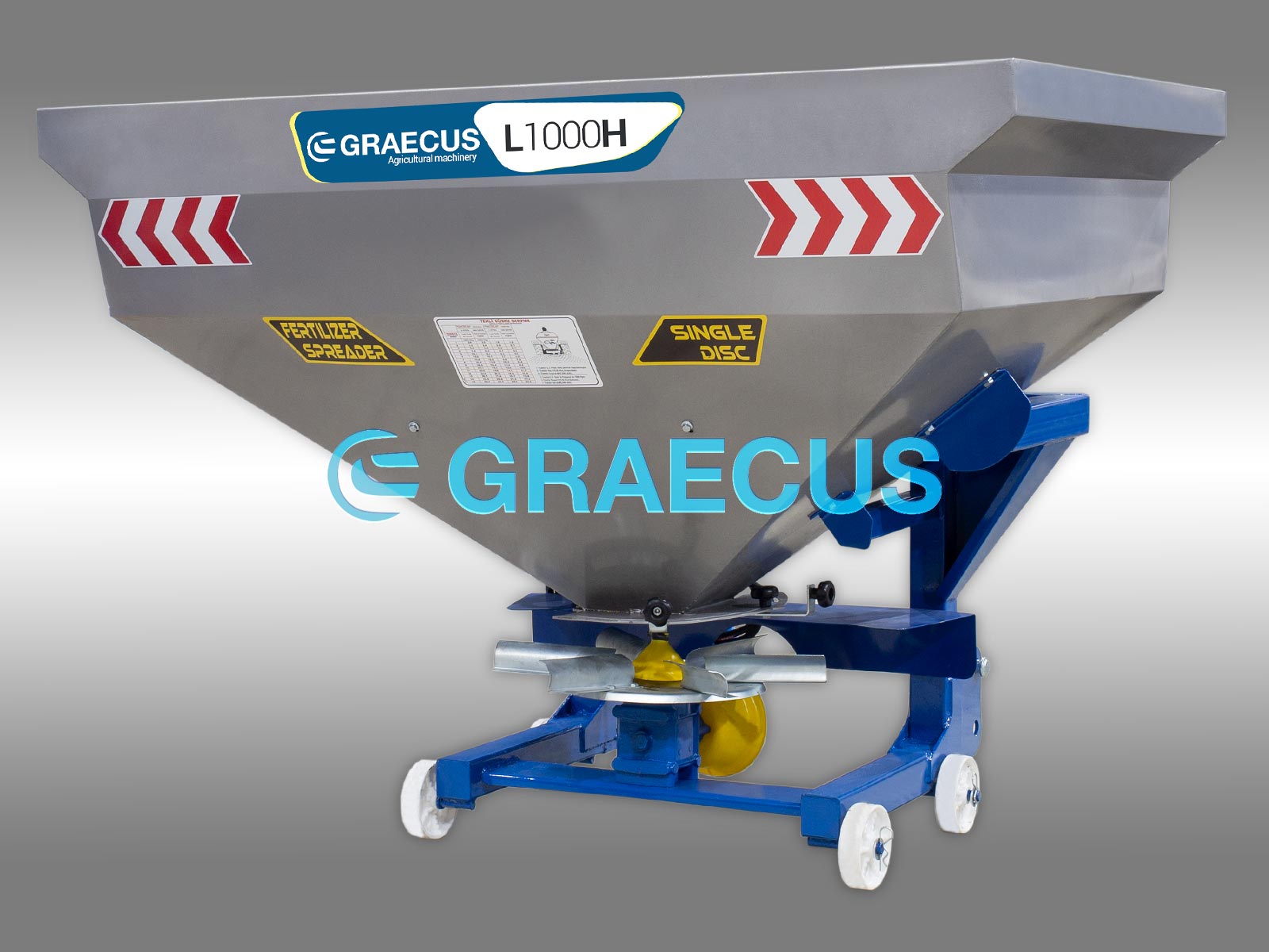 L1000H | Graecus | Λιπασματοδιανομέας 