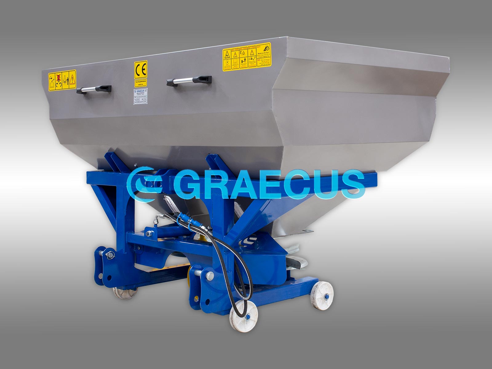 2L1200H | Graecus | Λιπασματοδιανομέας υδραυλικός με διπλή φτερωτή 