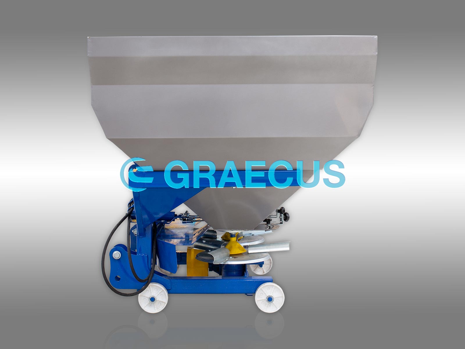 2L1200H | Graecus | Λιπασματοδιανομέας υδραυλικός με διπλή φτερωτή 