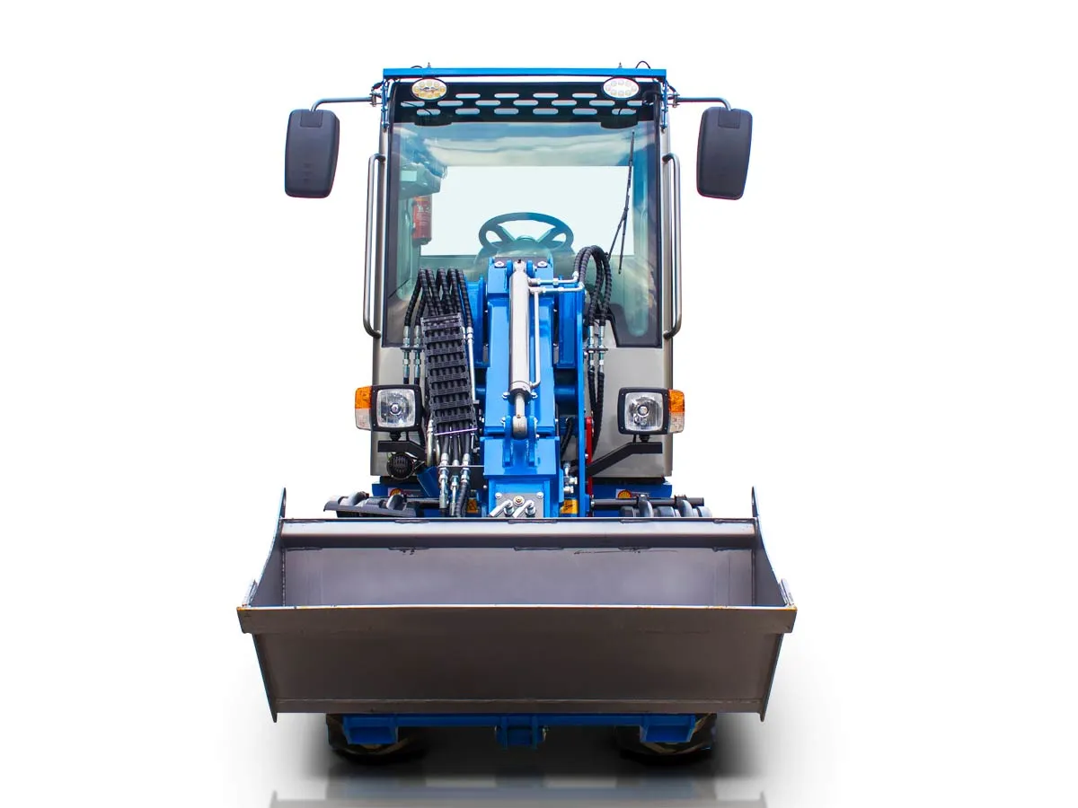 T-LD07 HST Cab Perkins | Graecus | Μίνι τηλεσκοπικός υδροστατικός τροχοφόρος φορτωτής με καμπίνα 4×4 4WD