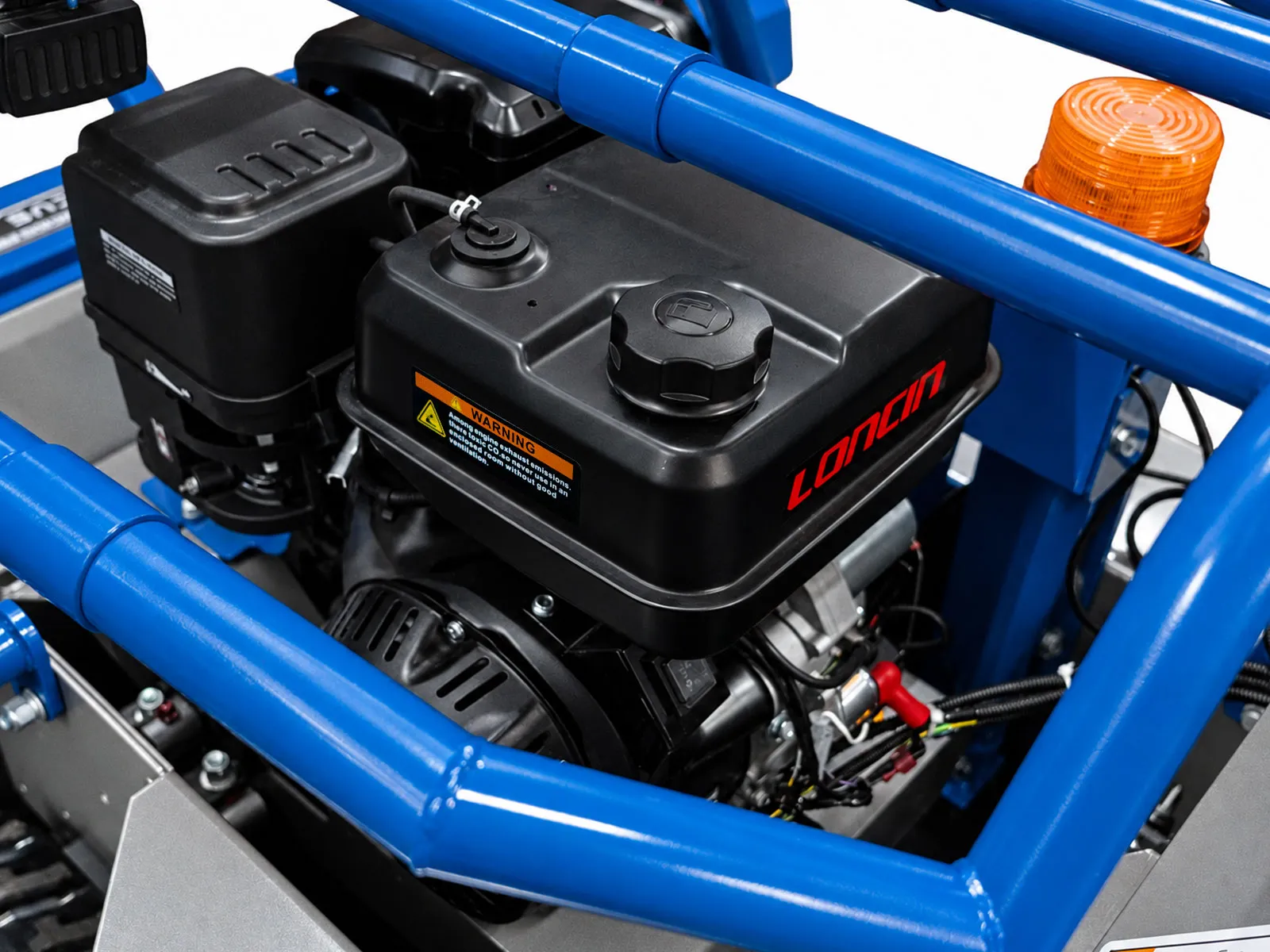 Graecus | RSC100 PRO Hybrid Hammer | Loncin | Τηλεκατευθυνόμενος καταστροφέας 100εκ χόρτων και κλαδιών με σφυριά , υβριδικός, ερπυστριοφόρος, ραδιοχειριστήριο 150m και Loncin 459cc 18hp 