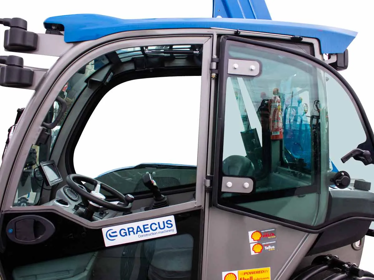 T13.4 Cab A/C Yanmar | Graecus | Τηλεσκοπικό ανυψωτικό περονοφόρο 4×4 4WD