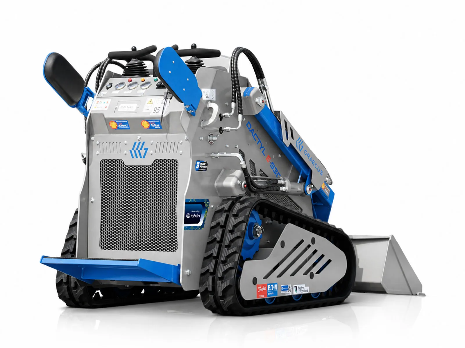 DACTYL E-930T KUBOTA | Graecus | Ερπυστριοφόρος μίνι φορτωτής