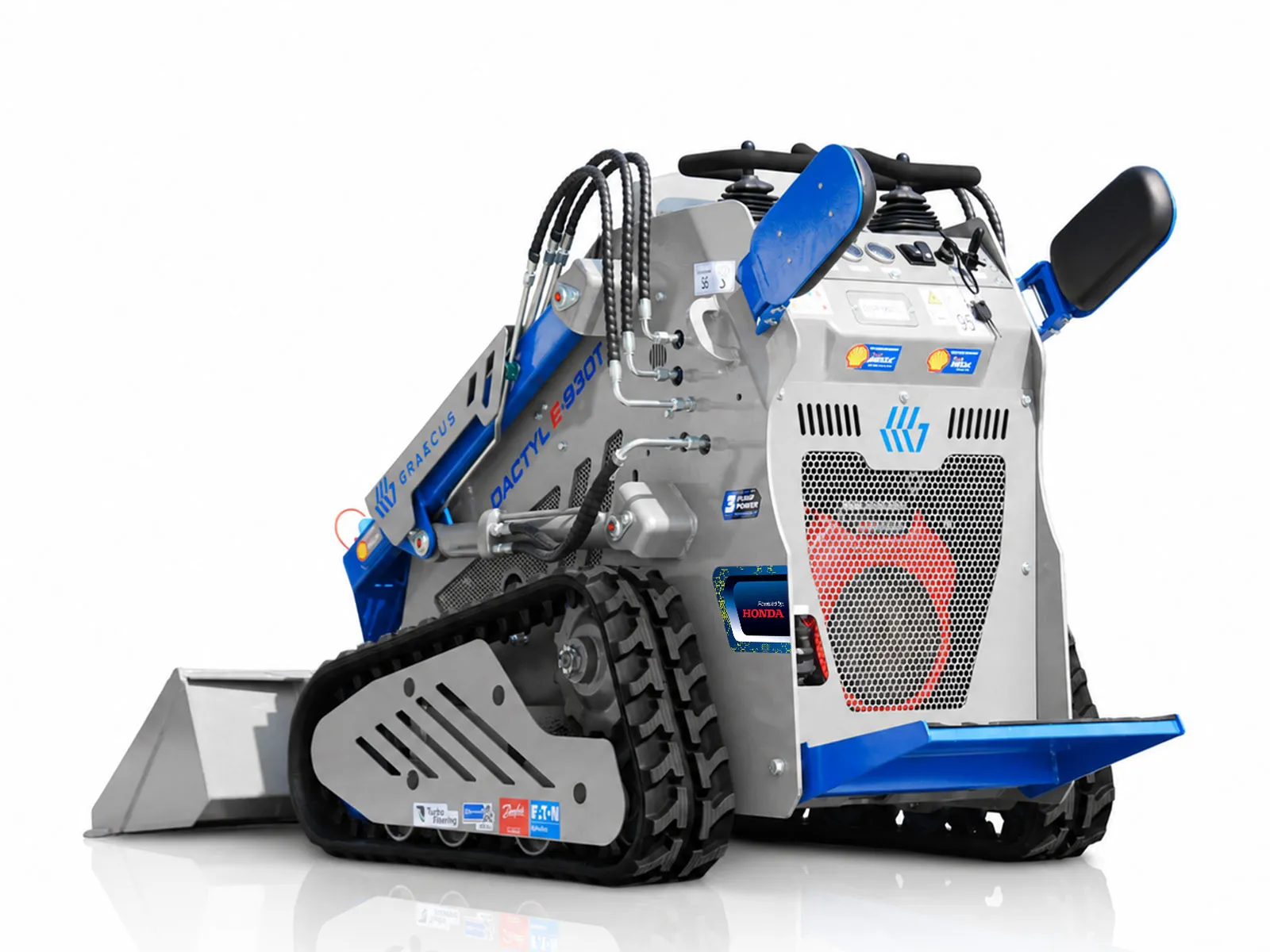 DACTYL E-930T HONDA | Graecus | Ερπυστριοφόρος μίνι φορτωτής