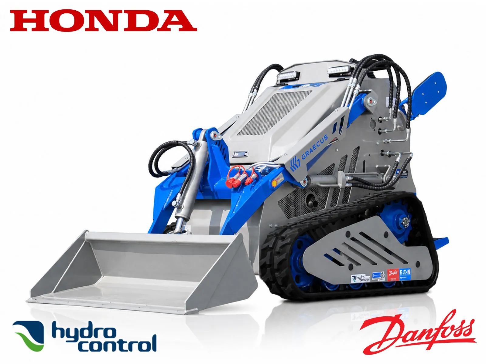DACTYL E-930T HONDA | Graecus | Ερπυστριοφόρος μίνι φορτωτής