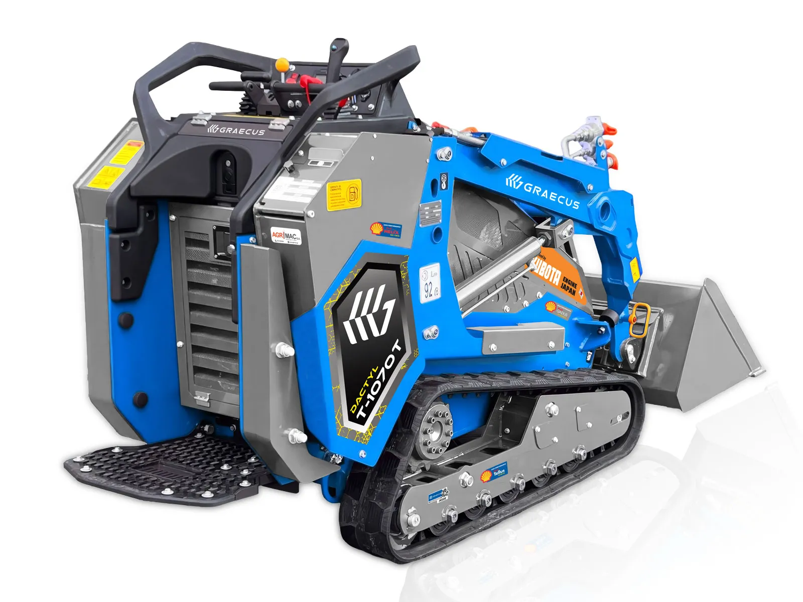 DACTYL T-1070T KUBOTA | Graecus | Ερπυστριοφόρος μίνι φορτωτής