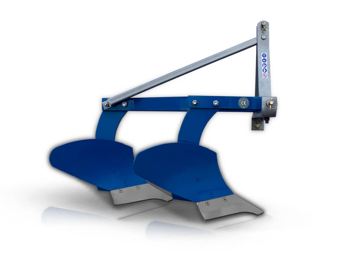 DIA10 | Graecus | Άροτρο-Αλέτρι 2υνο 10″ τρακτέρ με ρόδα Φ280 