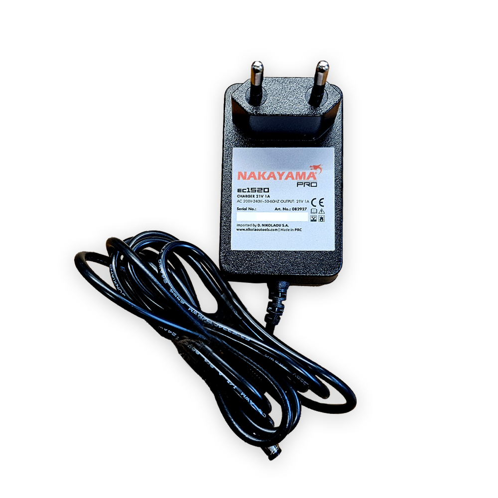 EC1250 | Nakayama Pro | Φορτιστής 21V 1Α