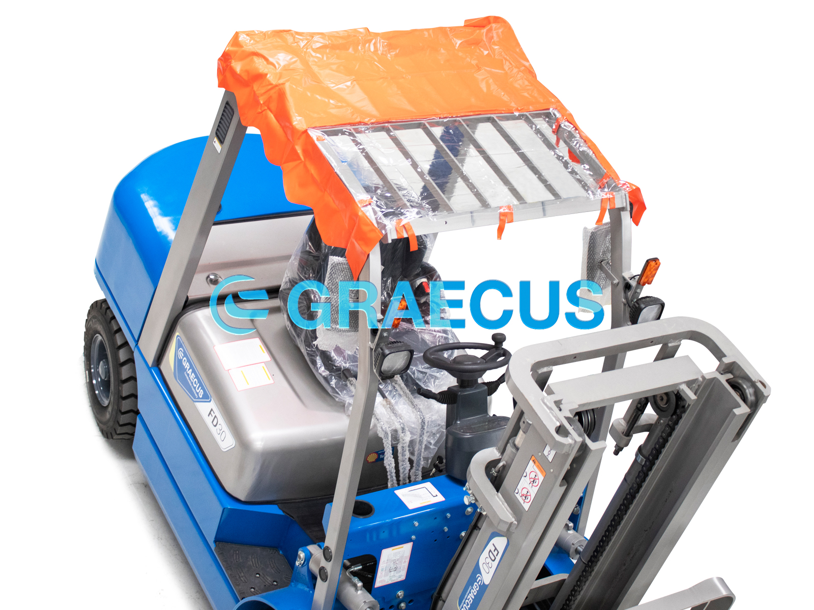 FD30V-Kubota (ΡΙΚ) | Graecus | Κλάρκ 3.0Τ Kubota STAGE V diesel | Duplex 3000mm | υδραυλική πλάγια μετατόπιση | πιρούνια 1220mm