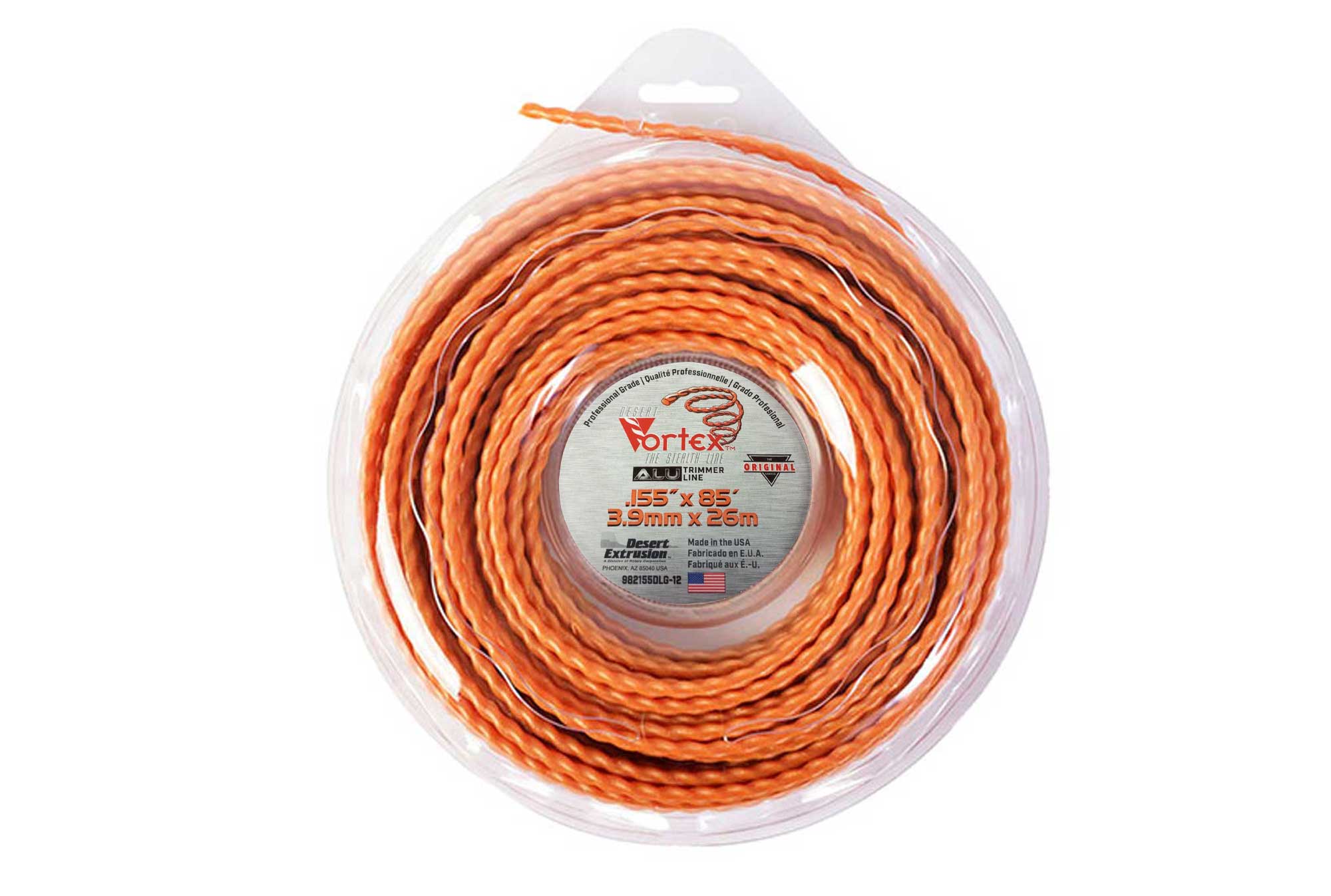 Aluminium | Vortex | Μεσινέζα 3.9mm 1libre - 26mt