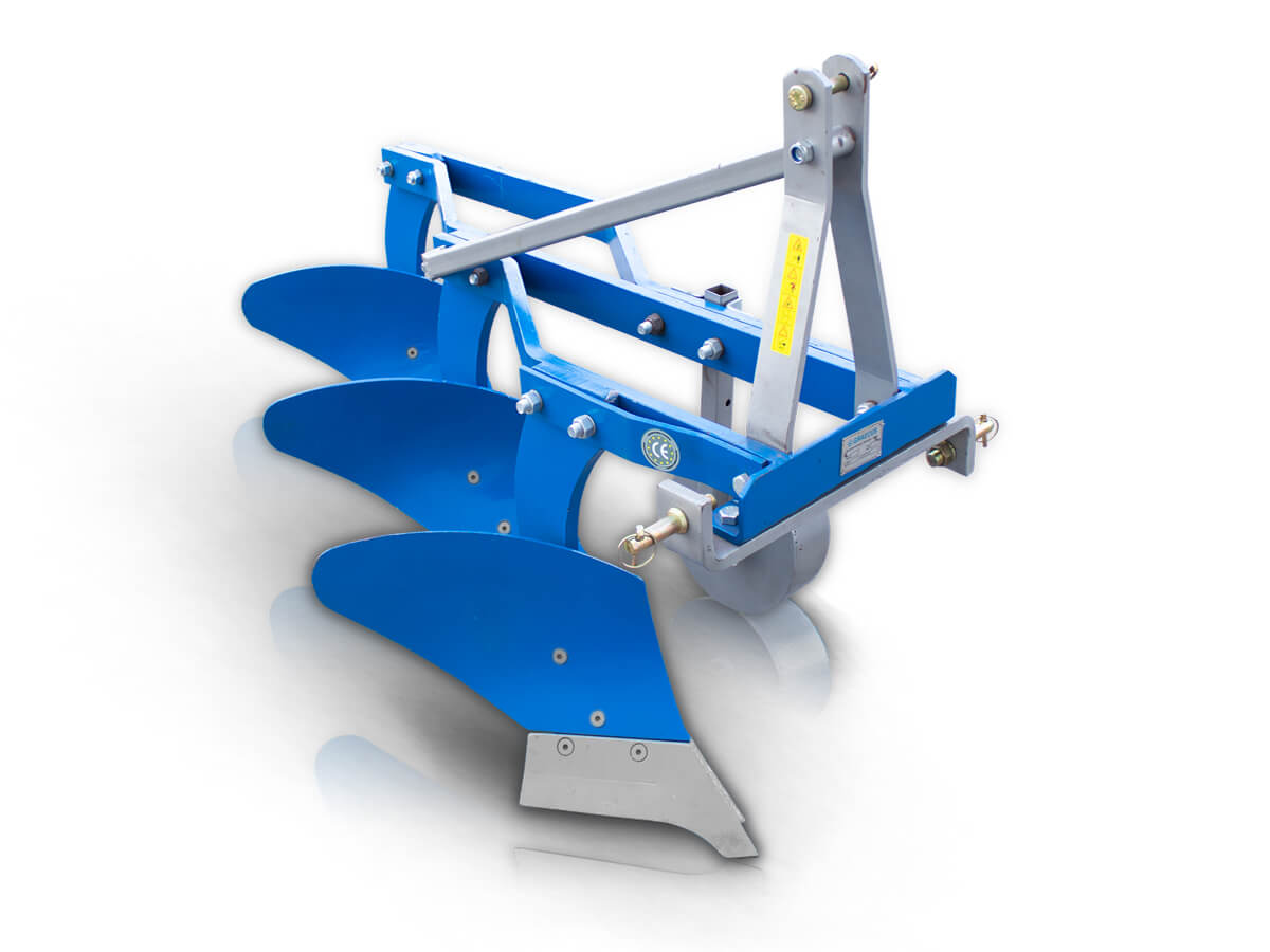 TRA10 | Graecus | Άροτρο-Αλέτρι 3υνο 10″ τρακτέρ με ρόδα Φ280 