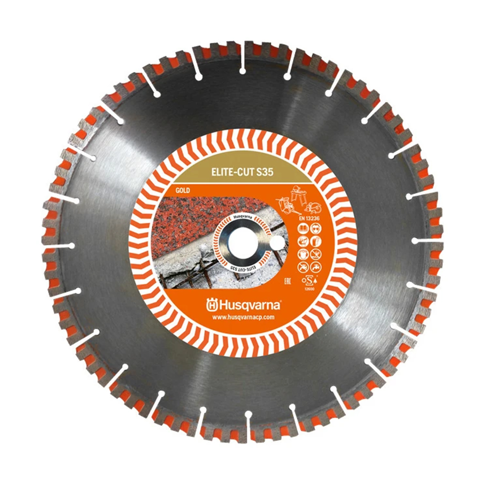 Δίσκος Διαμαντέ Husqvarna Elite-Cut S35 350 15 25.4/20