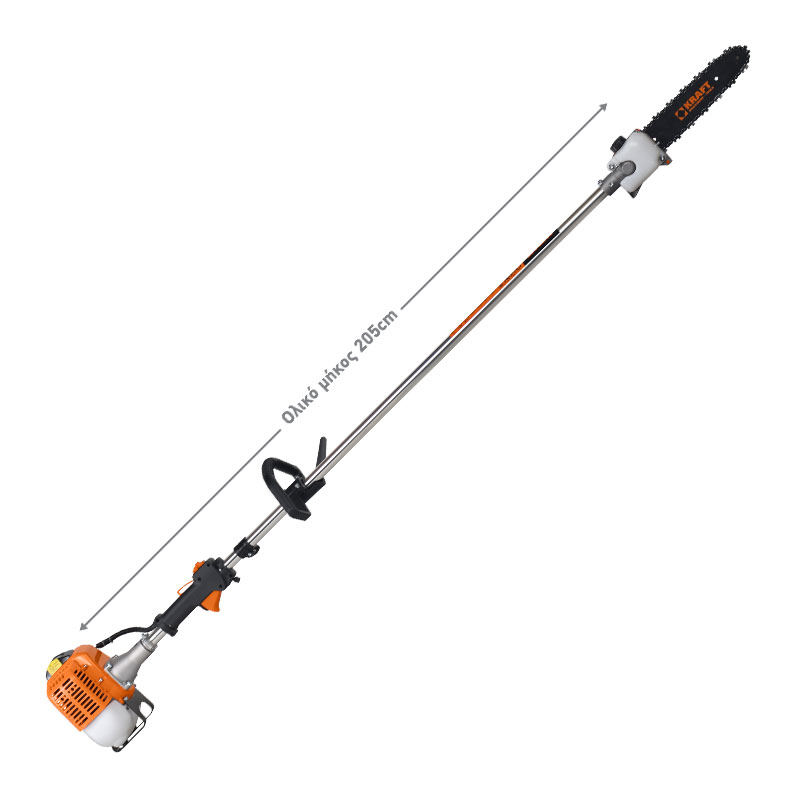 KRAFT: Κονταροπρίονο Βενζίνης 25.4cc – 1HP – 5.6 Kg Πλήρες