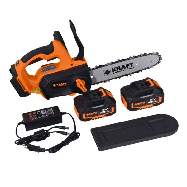 KRAFT | Κλαδευτικό Αλυσοπρίονο Μπαταρίας 250mm 20V 2x4Ah