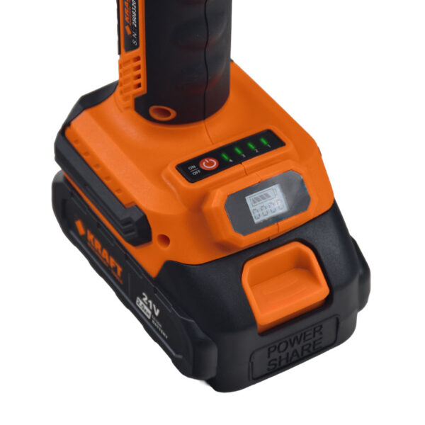 KRAFT | Ψαλίδι Κλαδέματος Μπαταρίας 32mm 21V 2x2Ah (691166)