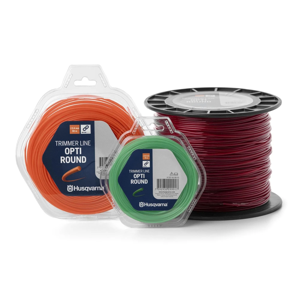 Husqvarna | Μεσινέζα Βασικού Τύπου (Opti Round) 3,3 mm / 240 m Λευκή