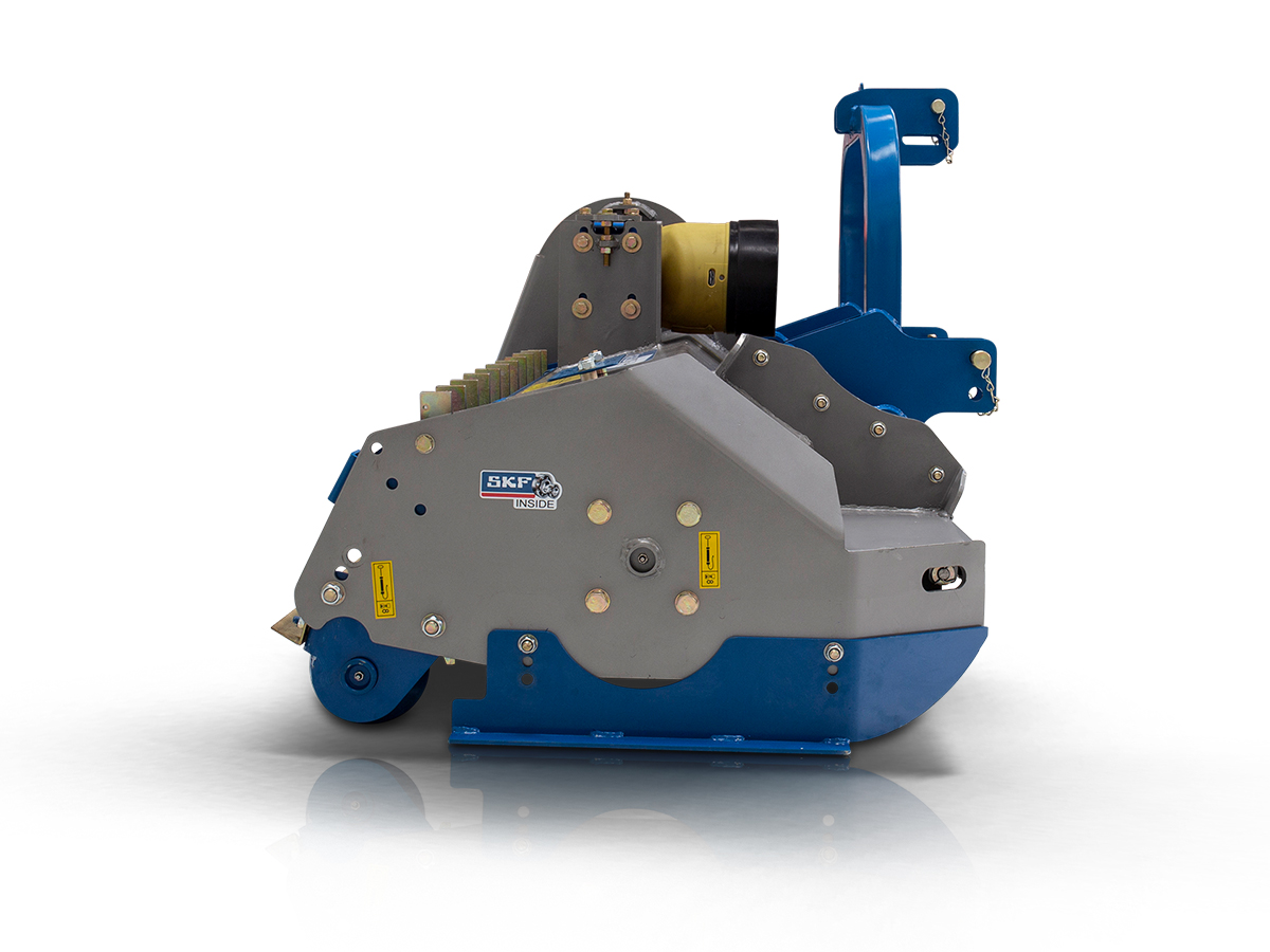 BK 165 | Graecus | Καταστροφέας βαρέως τύπου, με μετατόπιση, οδοντωτά σφυριά και λεπίδες συλλογής στο πίσω μέρος 