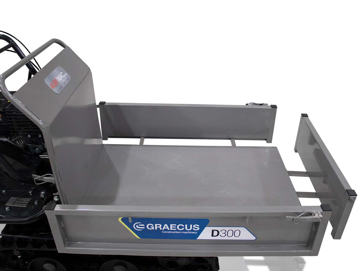 D300 | Graecus | Ντάμπερ ερπυστριοφόρο με μηχανική ανατροπή 