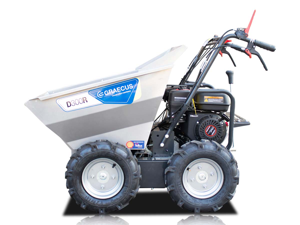 D300R | Graecus | Ντάμπερ τροχήλατο με μηχανική ανατροπή 