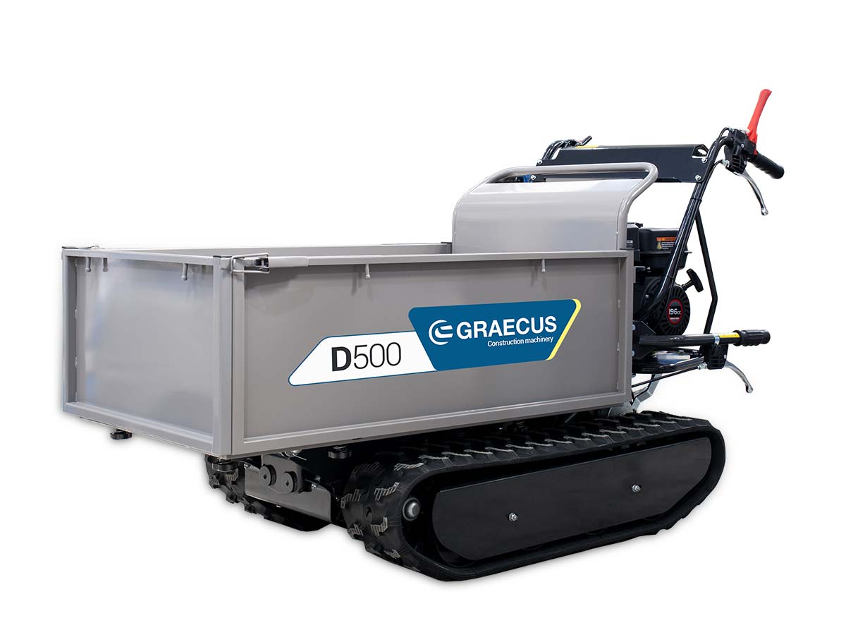 D500 | Graecus | Νταμπερ ερπυστριοφόρο με μηχανική ανατροπή 