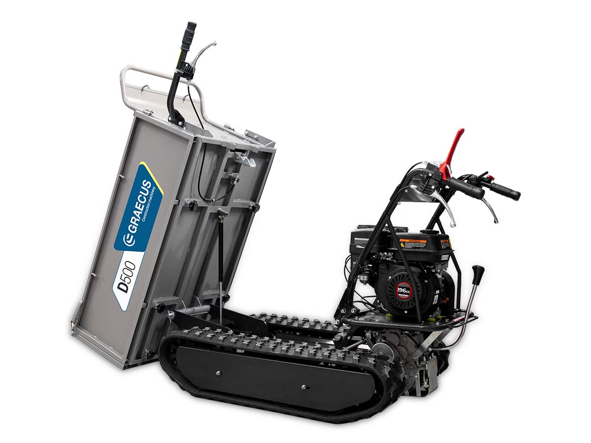 D500 | Graecus | Νταμπερ ερπυστριοφόρο με μηχανική ανατροπή 