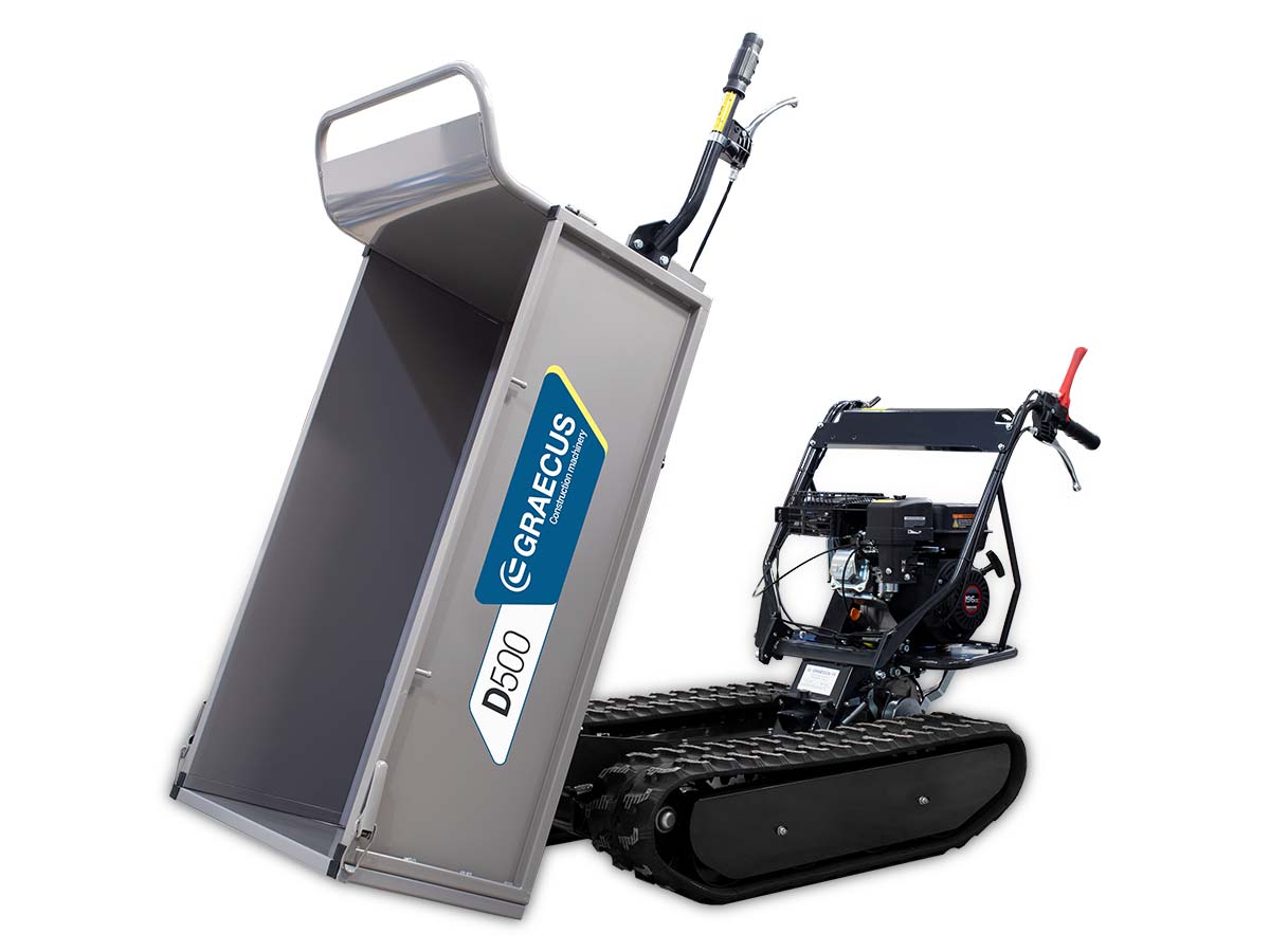 D500 | Graecus | Νταμπερ ερπυστριοφόρο με μηχανική ανατροπή 
