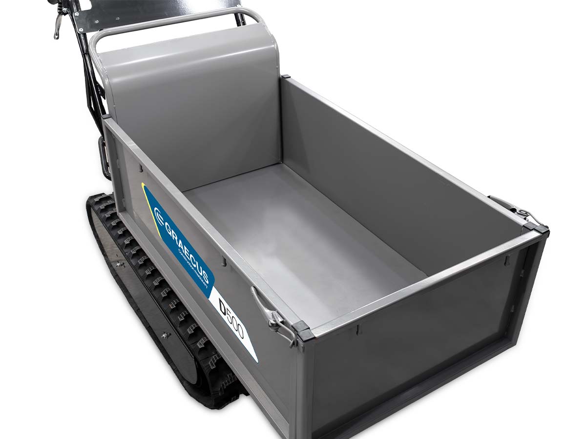 D500 | Graecus | Νταμπερ ερπυστριοφόρο με μηχανική ανατροπή 