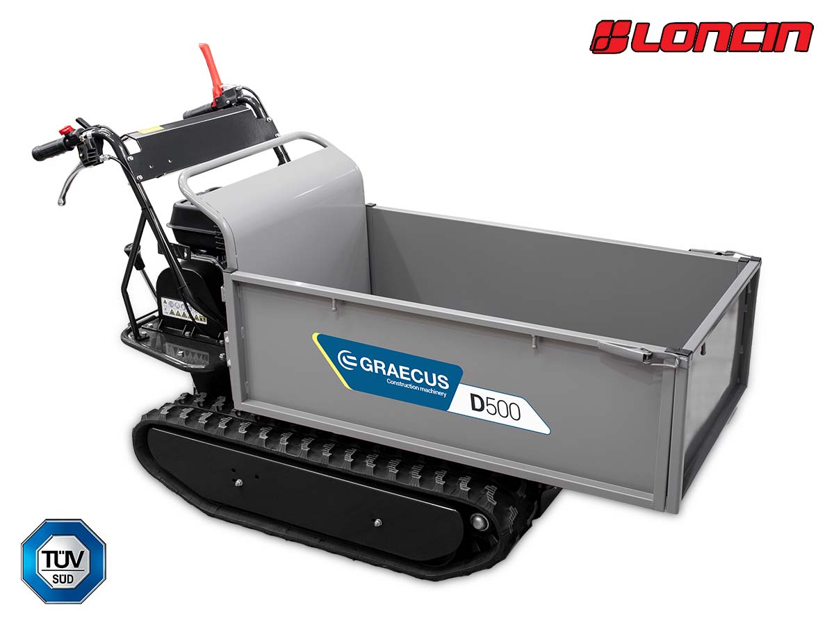 D500 | Graecus | Νταμπερ ερπυστριοφόρο με μηχανική ανατροπή 