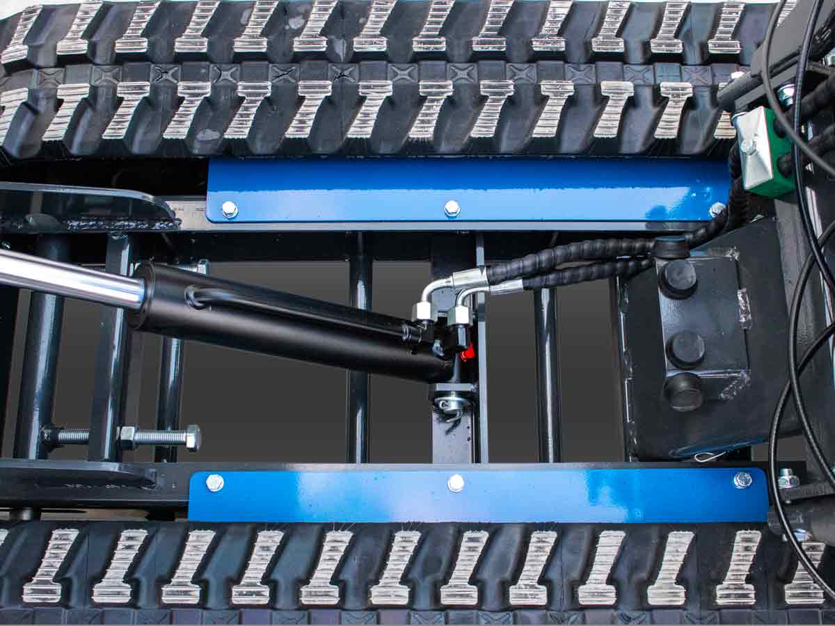 D500H | Graecus | Ντάμπερ ερπυστριοφόρο με υδραυλική ανατροπή 