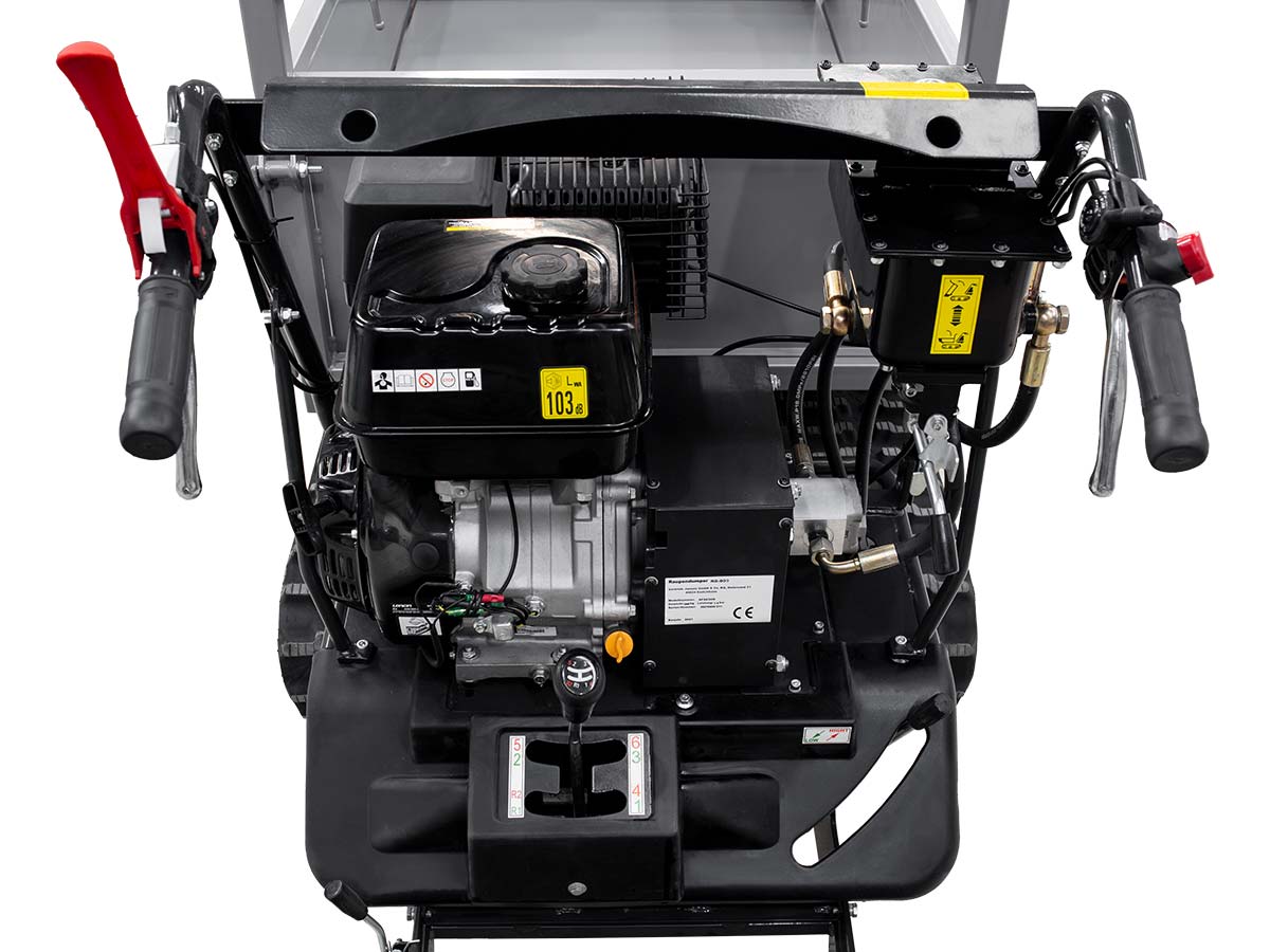 D800H | Graecus | Ντάμπερ ερπυστριοφόρο με υδραυλική ανατροπή 