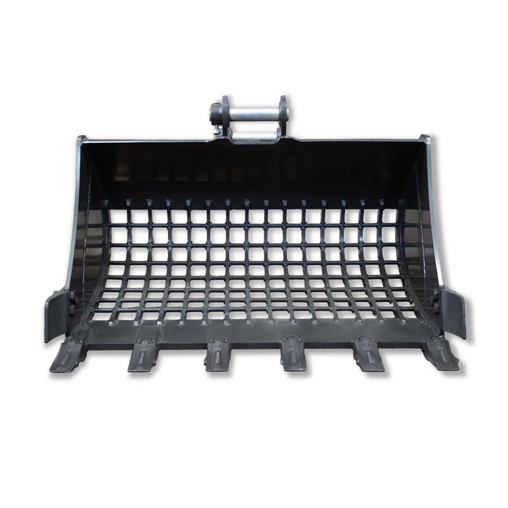 EB40BUCKET100STONE | Graecus | Κάδος πετροσυλλέκτης εκσκαφέα 1000mm, με κόσκινο για καθαρισμό από πέτρες κ.α για το τσαπάκι EB40